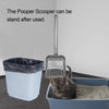 Stainless Steel Cat Litter Scoop 23 Inches Telescoping Litter Scoop with Long Handle Perfect Scooper for Cats and Dogs