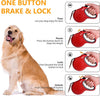 Retractable Dog Leash with Dispenser and Poop Bags, 16 Ft, Red | Pet Walking Leash for Medium Dog or Cat up to 44 Lbs, Anti-Slip Handle, Tangle Free, Reflective Nylon Tape